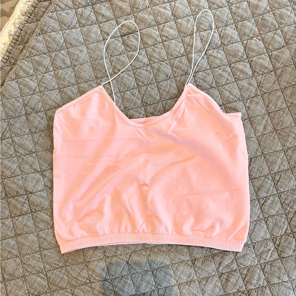 Free people intimately, brami skinny strap, pink M/L